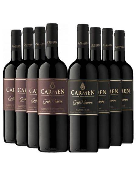 Pack 12 Mix Gran Reserva Carmen - 1