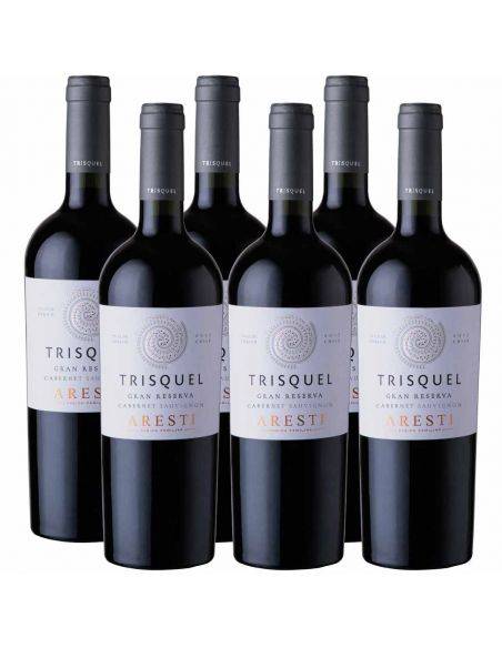 Pack 6 Cabernet Sauvignon, Gran Reserva, Trisquel