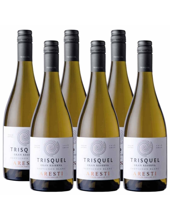 Pack 6 Sauvignon Blanc, Gran Reserva, Trisquel