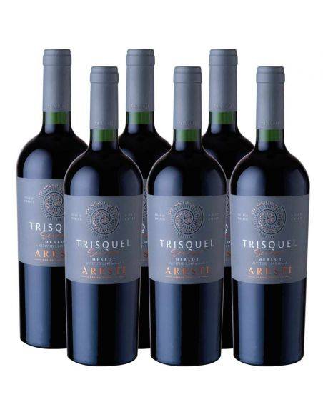 Pack 6 Merlot, Premium, Series Altitud, Trisquel