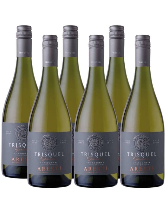 Pack 6 Chardonnay, Series Vichuquén Costa, Premium, Trisquel