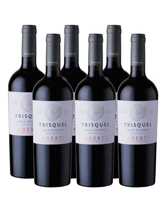 Pack 6 Carmenere, Gran Reserva, Trisquel