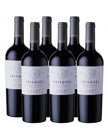 Pack 6 Carmenere, Gran Reserva, Trisquel