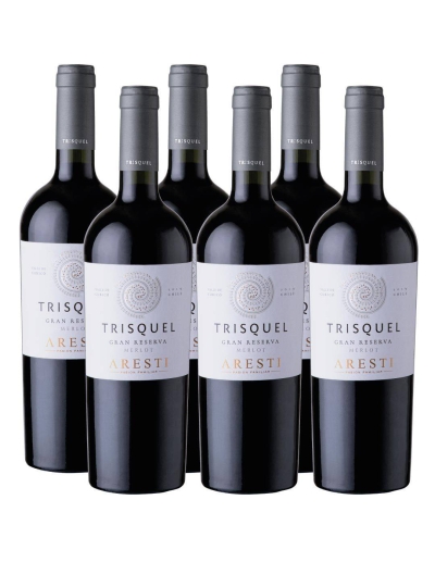 Pack 6 Merlot, Gran Reserva, Trisquel