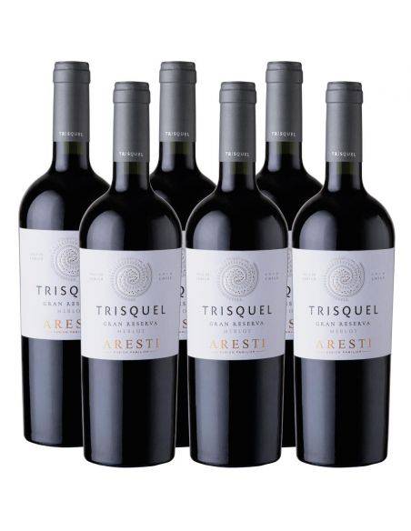 Pack 6 Merlot, Gran Reserva, Trisquel