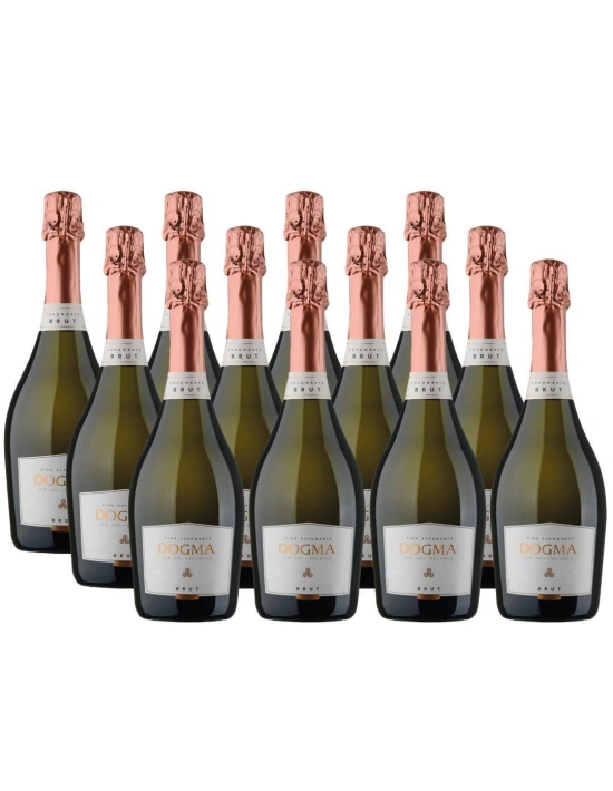 Pack 12 Espumante Brut, Dogma, Viña El Aromo, Valle del Maule
