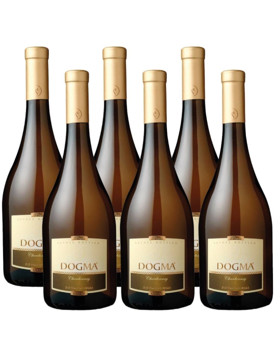 Pack 6 vinos Chardonnay, Prime, Dogma, Viña El Aromo, Valle del Maule