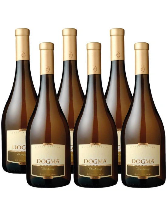 Pack 6 vinos Chardonnay, Prime, Dogma, Viña El Aromo, Valle del Maule