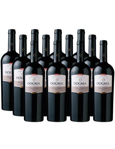 Pack 12 bot Cabernet Sauvignon/Syrah, Reserva, Dogma, Viña Aromo