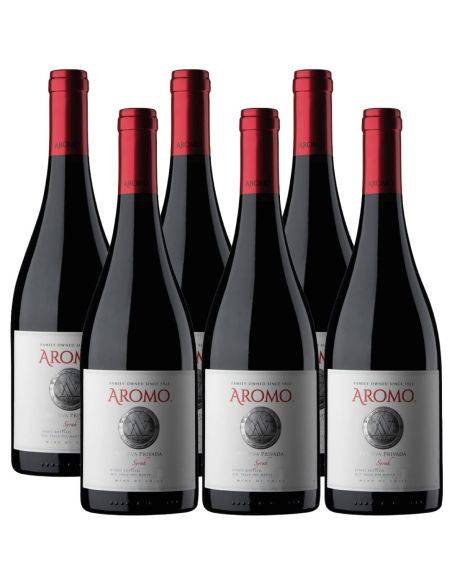 Pack 6 vinos Syrah, Reserva Privada, Viña Aromo
