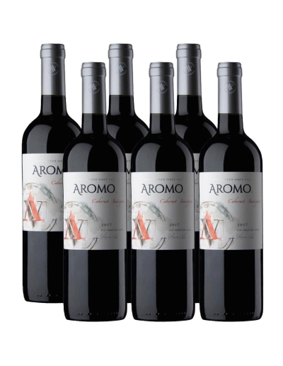 Pack 6 vinos Cabernet Sauvignon, Viña El Aromo, Valle del Maule