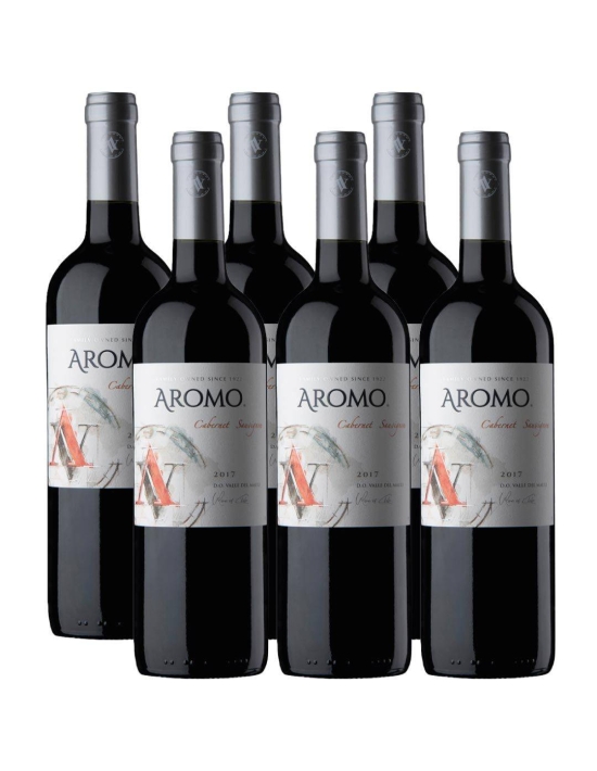 Pack 6 vinos Cabernet Sauvignon, Viña El Aromo, Valle del Maule