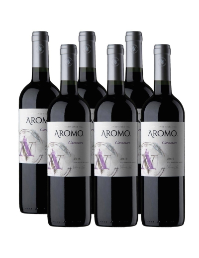 Pack 6 vinos Carmenere, Viña El Aromo, Valle del Maule