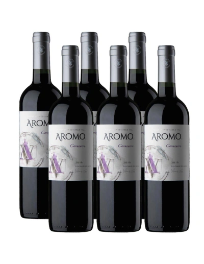 Pack 6 vinos Carmenere, Viña El Aromo, Valle del Maule