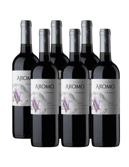 Pack 6 vinos Carmenere, Viña El Aromo, Valle del Maule