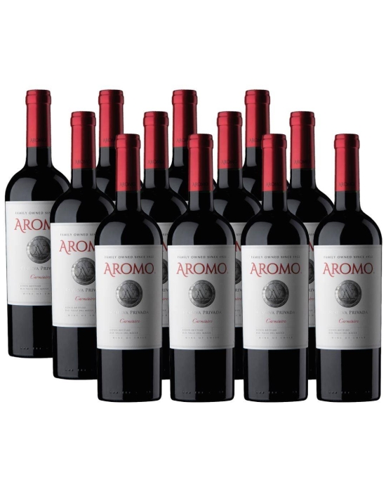 Pack 12 bot Carmenere, Reserva Privada, Viña El Aromo