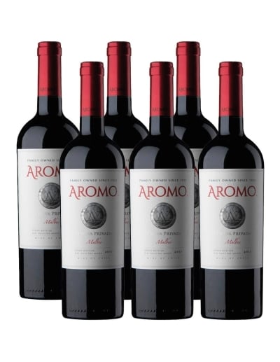 Pack 6 Vinos Malbec Private Reserve, Viña Aromo