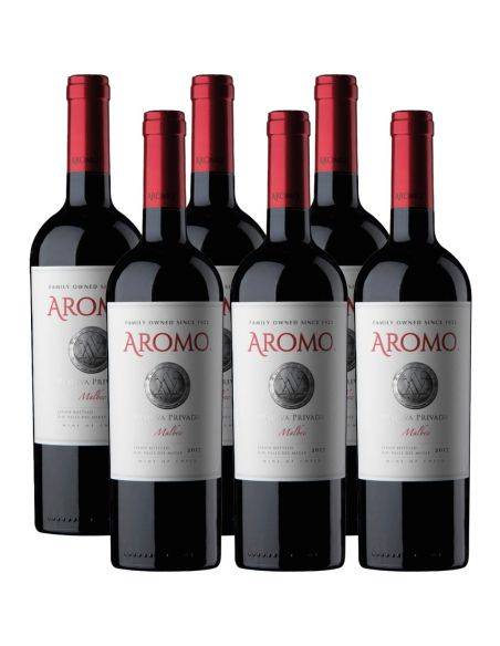 Pack 6 Vinos Malbec Private Reserve, Viña Aromo