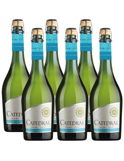 Pack 6 Catedral Demi Sec, Viña El Aromo