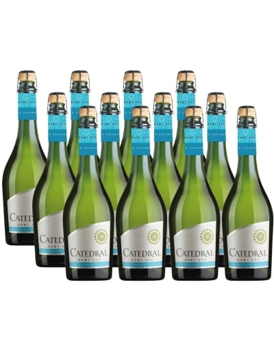 Pack 12 Catedral Demi Sec, Viña El Aromo