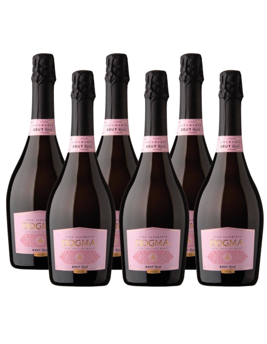 Pack 6 Espumantes Dogma Brut Rosé, Viña El Aromo