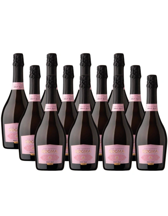 Pack 12 Espumantes Dogma Brut Rosé, Viña El Aromo