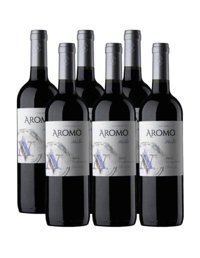 Pack 6 Merlot, Viña El Aromo, Valle del Maule