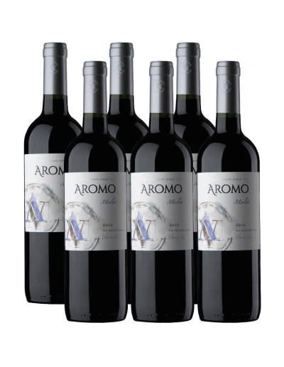 Pack 6 Merlot, Viña El Aromo, Valle del Maule