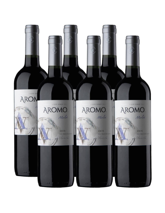 Pack 6 Merlot, Viña El Aromo, Valle del Maule