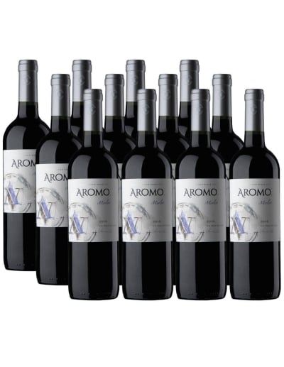 Pack 12 Merlot, Viña El Aromo, Valle del Maule