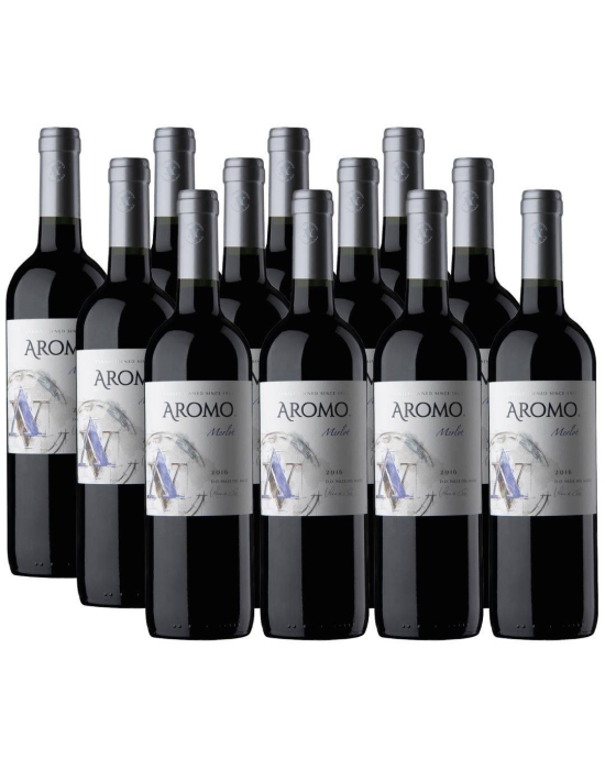 Pack 12 Merlot, Viña El Aromo, Valle del Maule