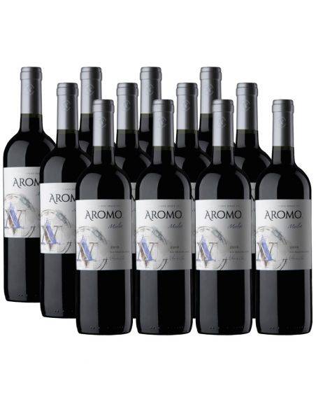 Pack 12 Merlot, Viña El Aromo, Valle del Maule