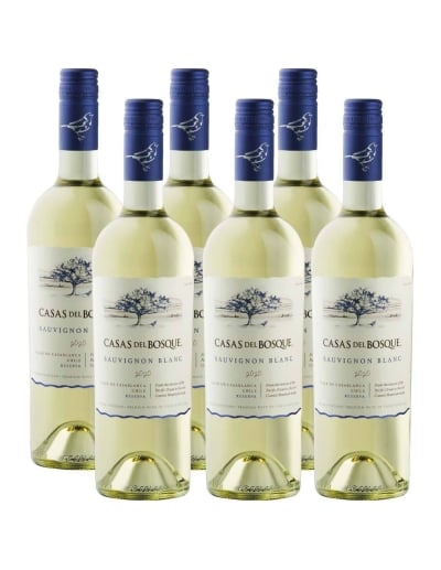 Pack 6 botellas Sauvignon Blanc, Reserva, Viña Casas del Bosque
