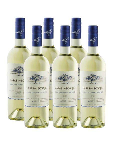 Pack 6 botellas Sauvignon Blanc, Reserva, Viña Casas del Bosque