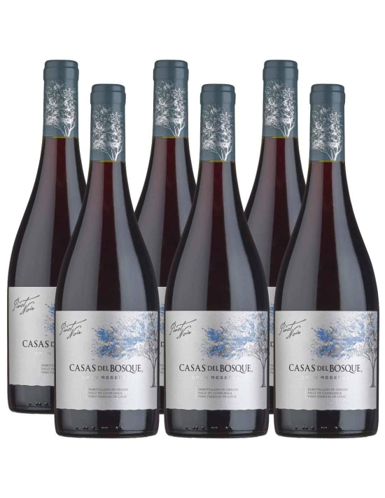 Pack 6 Botellas Syrah Gran Reserva, Viña Casas del Bosque, Valle de Casablanca