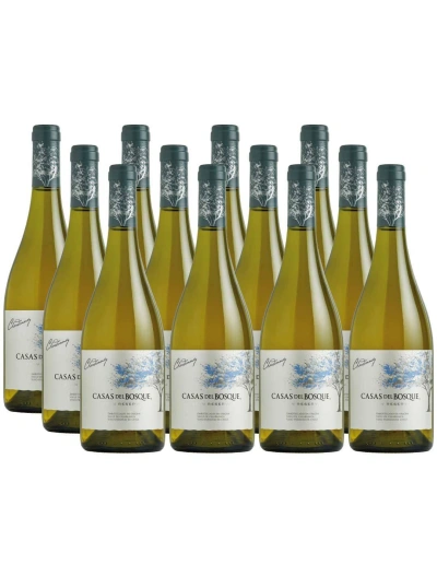 Pack 12 vinos Chardonnay, Gran Reserva,Viña Casas del Bosque, Valle de Casablanca