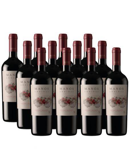 Pack 12 Vinos Cabernet Sauvignon Reserva Manos Andinas Trasiego Wines