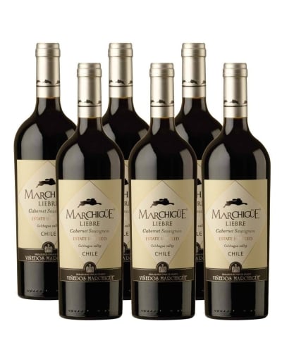 Pack 6 Cabernet Sauvignon, Premium, Liebre Marchigue