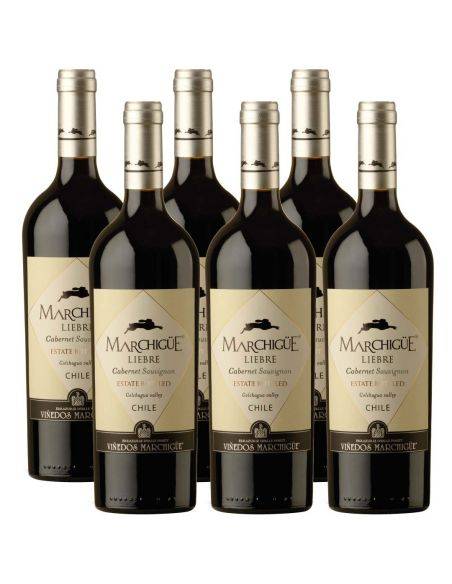 Pack 6 Cabernet Sauvignon, Premium, Liebre Marchigue