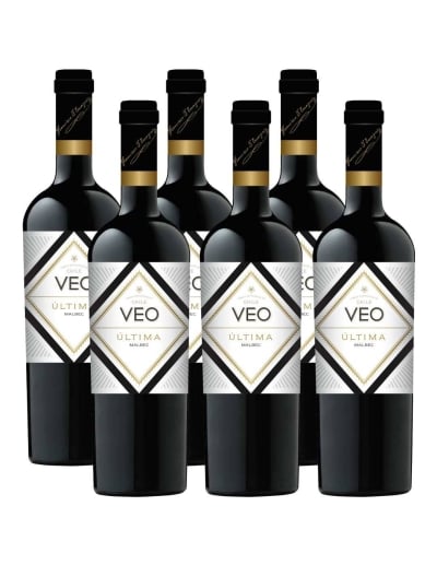Pack 6 Malbec, Gran Reserva, Veo Última, Viña Errázuriz Ovalle