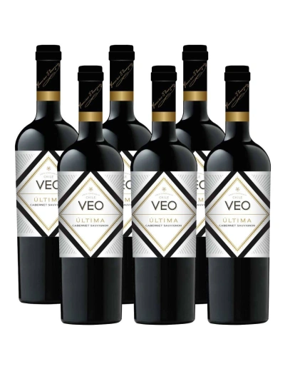 Pack 6 Cabernet Sauvignon, Gran Reserva, Veo Última, Viña Errázuriz Ovalle