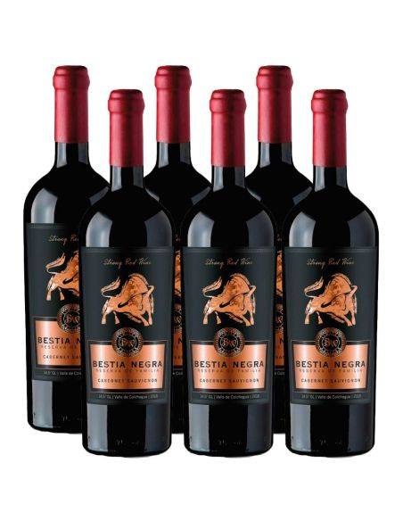 Pack 6 Cabernet Sauvignon, Bestia Negra, Premium, Bestias Wines