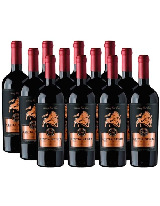 Pack 12 Carmenere, Bestia Negra, Premium, Bestias Wines
