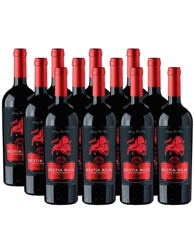 Pack 12 Merlot, Gran Reserva, Bestia Roja Bestias Wines