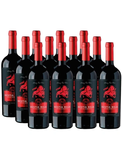 Pack 12 Merlot, Gran Reserva, Bestia Roja Bestias Wines