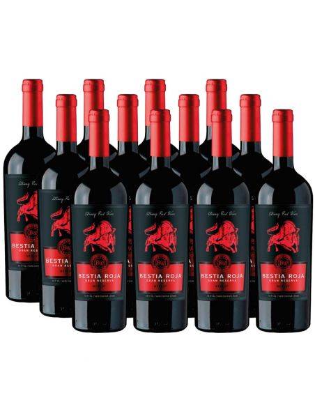 Pack 12 Merlot, Gran Reserva, Bestia Roja Bestias Wines
