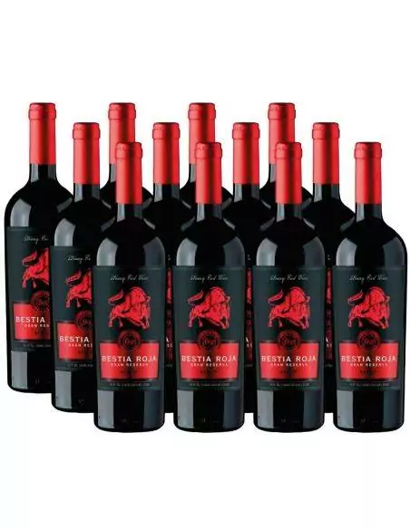 Pack 12 Merlot, Gran Reserva, Bestia Roja Bestias Wines