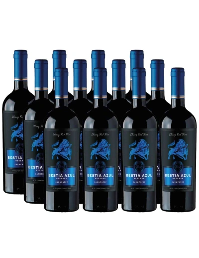 Pack 12 Carmenere, Bestia Azul, Reserva, Bestias Wines