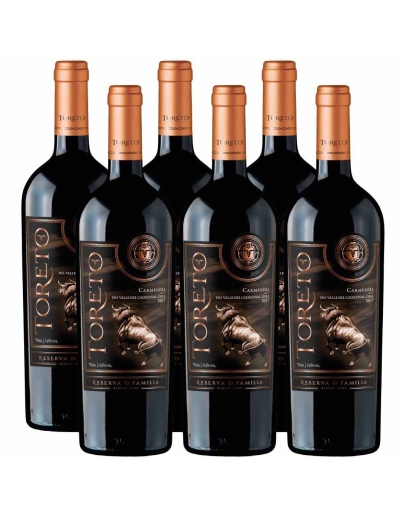 Pack 6 Carmenere Reserva de Familia, Toreto, Bestias Wines