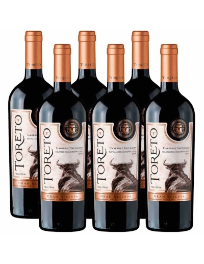 Pack 6 Cabernet Sauvignon Gran Reserva, Toreto, Bestias Wines